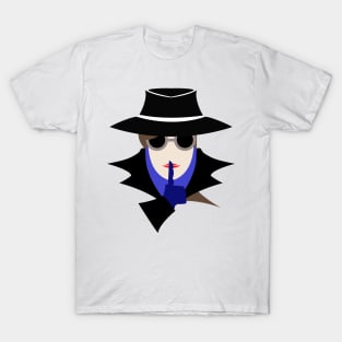 Lady Black shush (cauc): A Cybersecurity Design T-Shirt